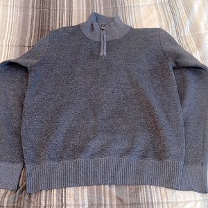 Men’s quarter zip sweater